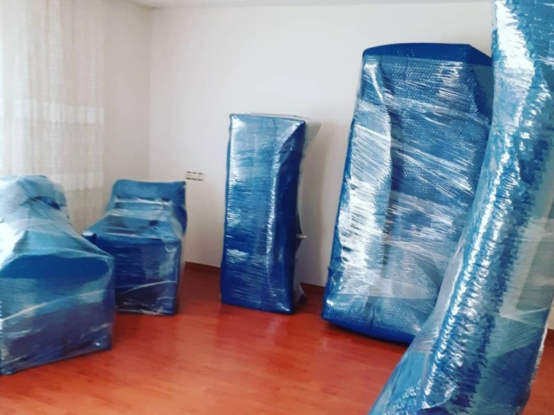 Evden eve nakliyat'ta mobilya paketleme